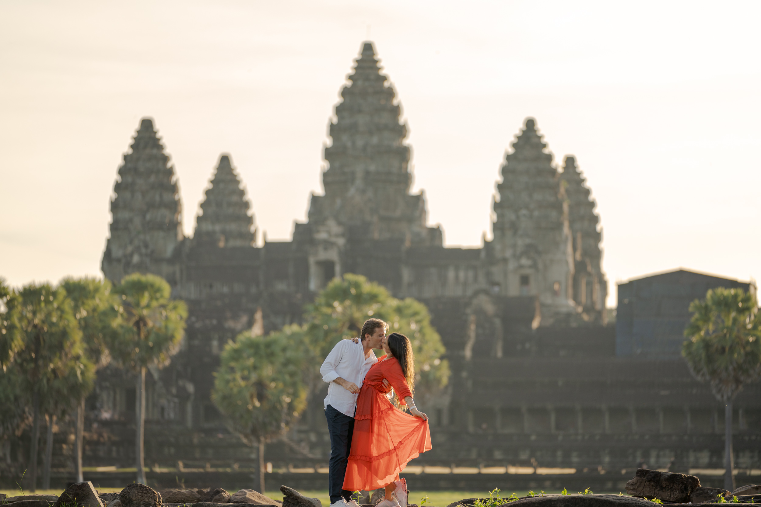 Angkor Wat Proposal captured by Siem Reap Photographer
