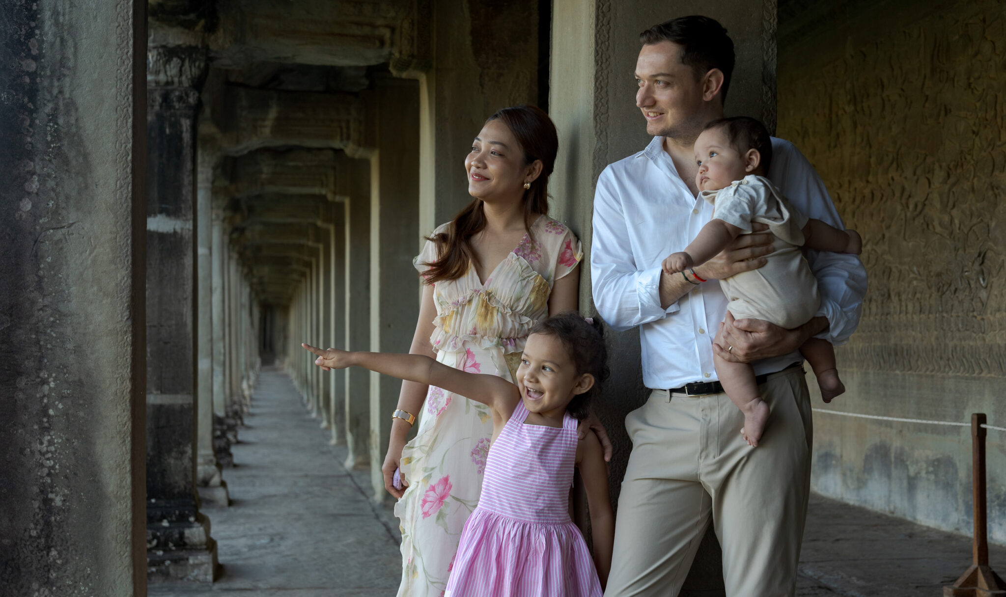 Angkor Wat Family Photoshoot