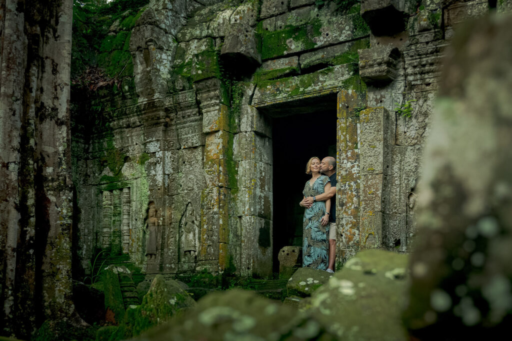 Couple on a Photoshoot with Siem Reap Photographer