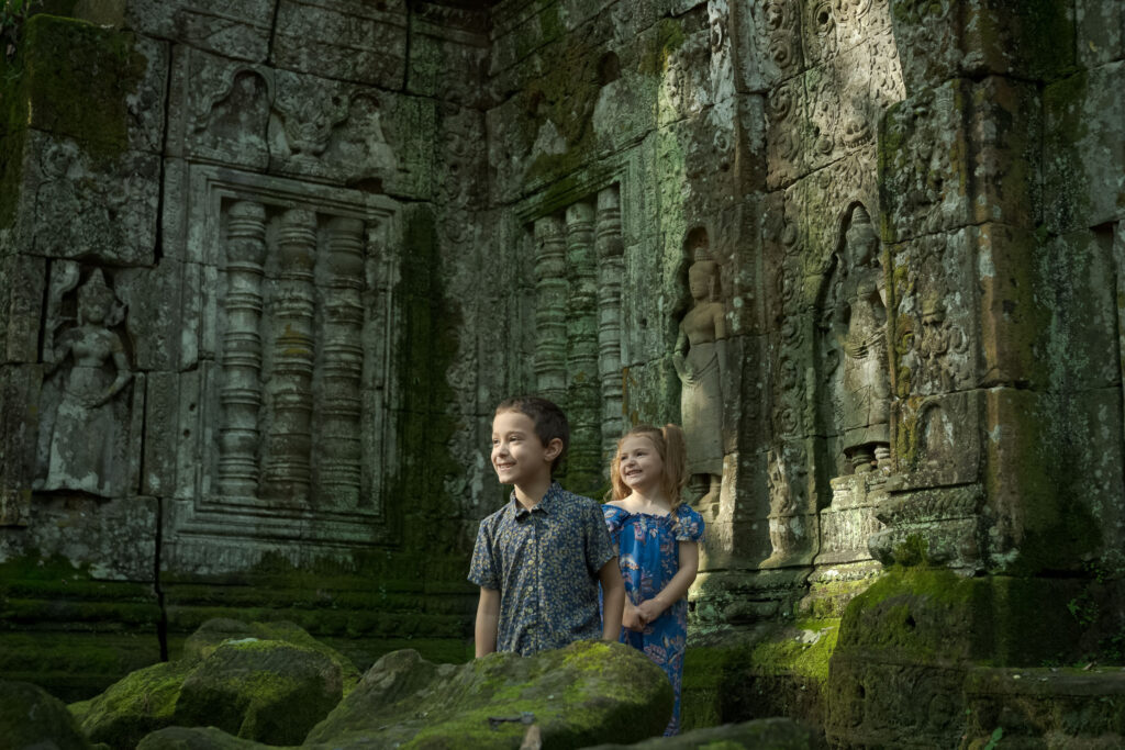 Ta Nei Temple Family Photography