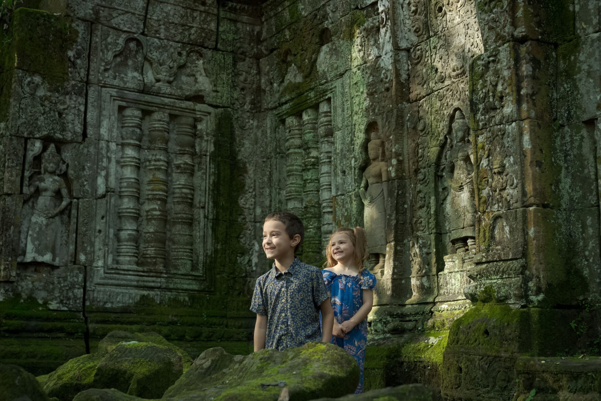 Ta Nei Temple Family Photography