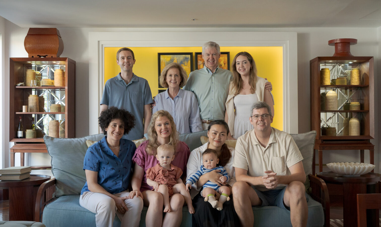 family photoshoot at Park Hyatt, Siem Reap, Cambodia