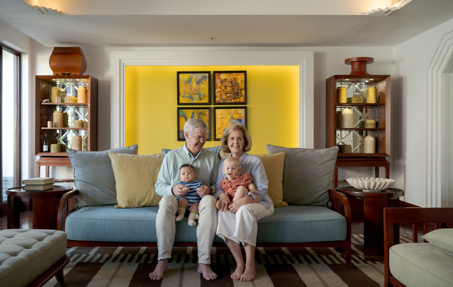 family photoshoot at Park Hyatt Hotel, Siem Reap