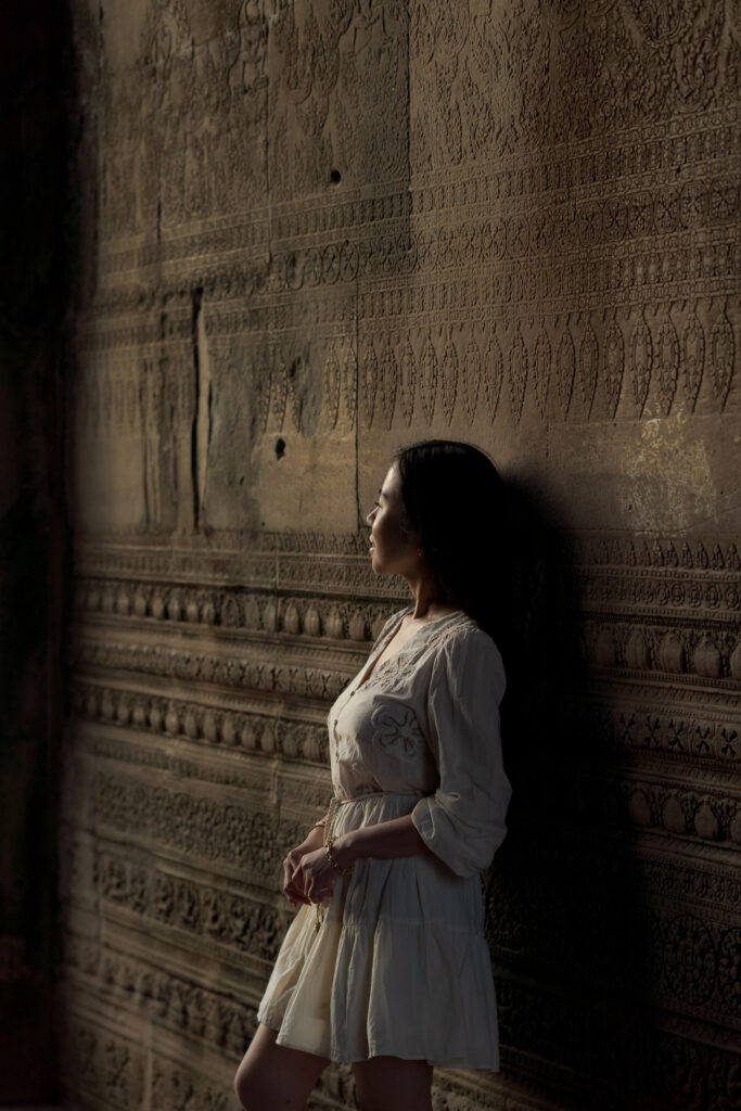 solo photoshoot at angkor wat temple