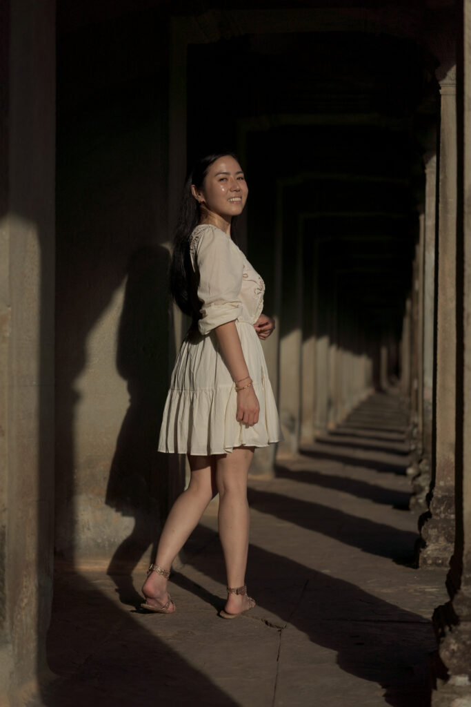 solo photoshoot at angkor wat temple