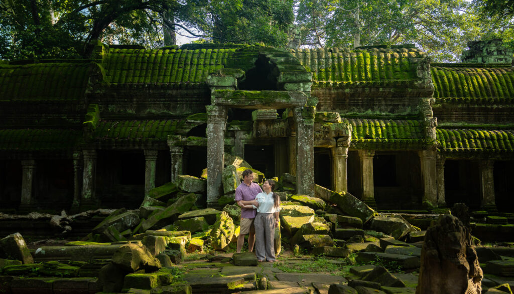 Family Photoshoot at Ta Prohm